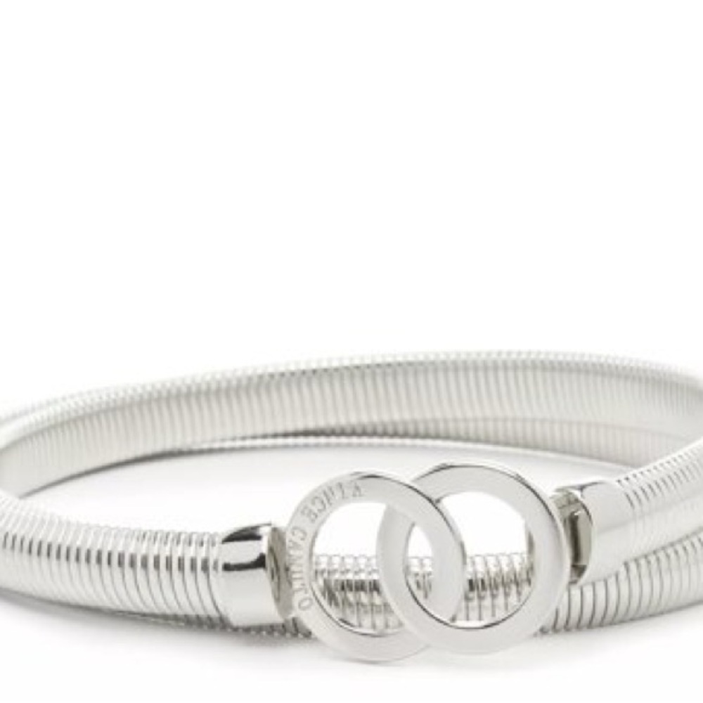 Vince Camuto Double Ring Cobra Women's Belt - Picture 3 of 11